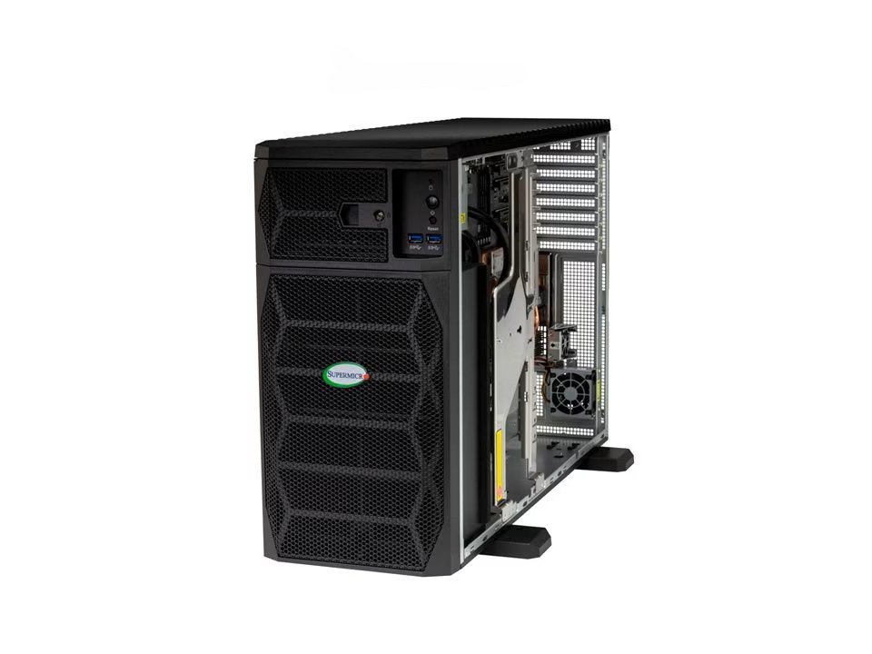 Supermicro ARS-511GD-NB-LCC-01-G2 &mdash; Three-Quarter Chassis Angle